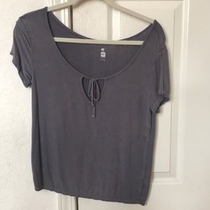 Front Tie T-Shirt